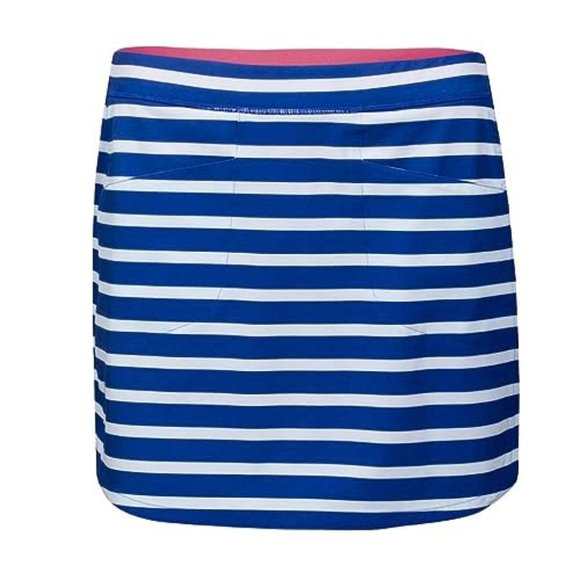 RLX Ralph Lauren Women's Golf Striped Stretch Skort XL